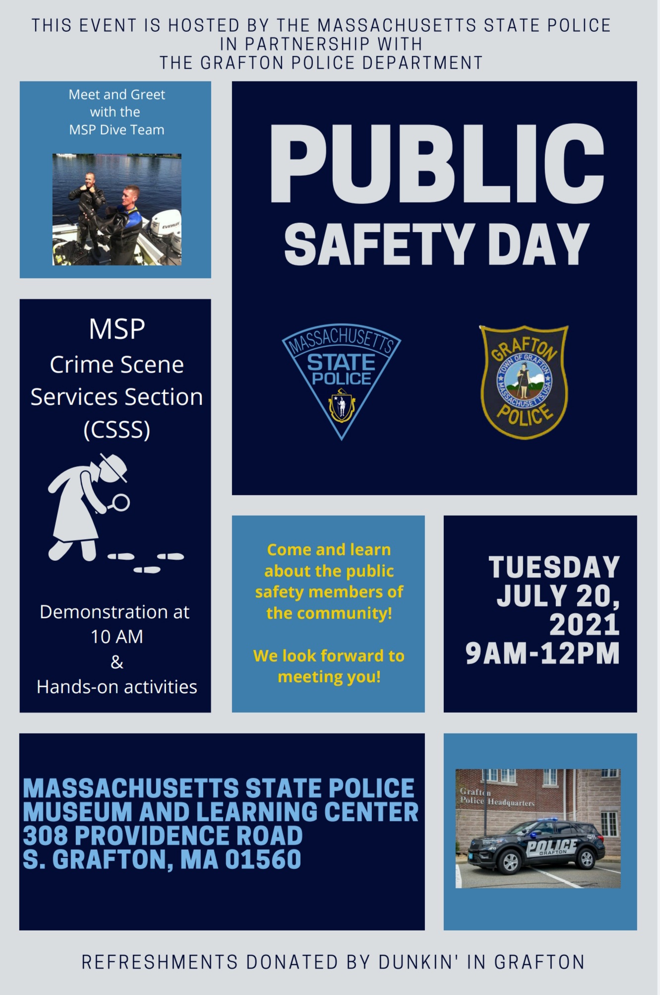 Mass. State Police plan public safety day in Grafton – Grafton Common